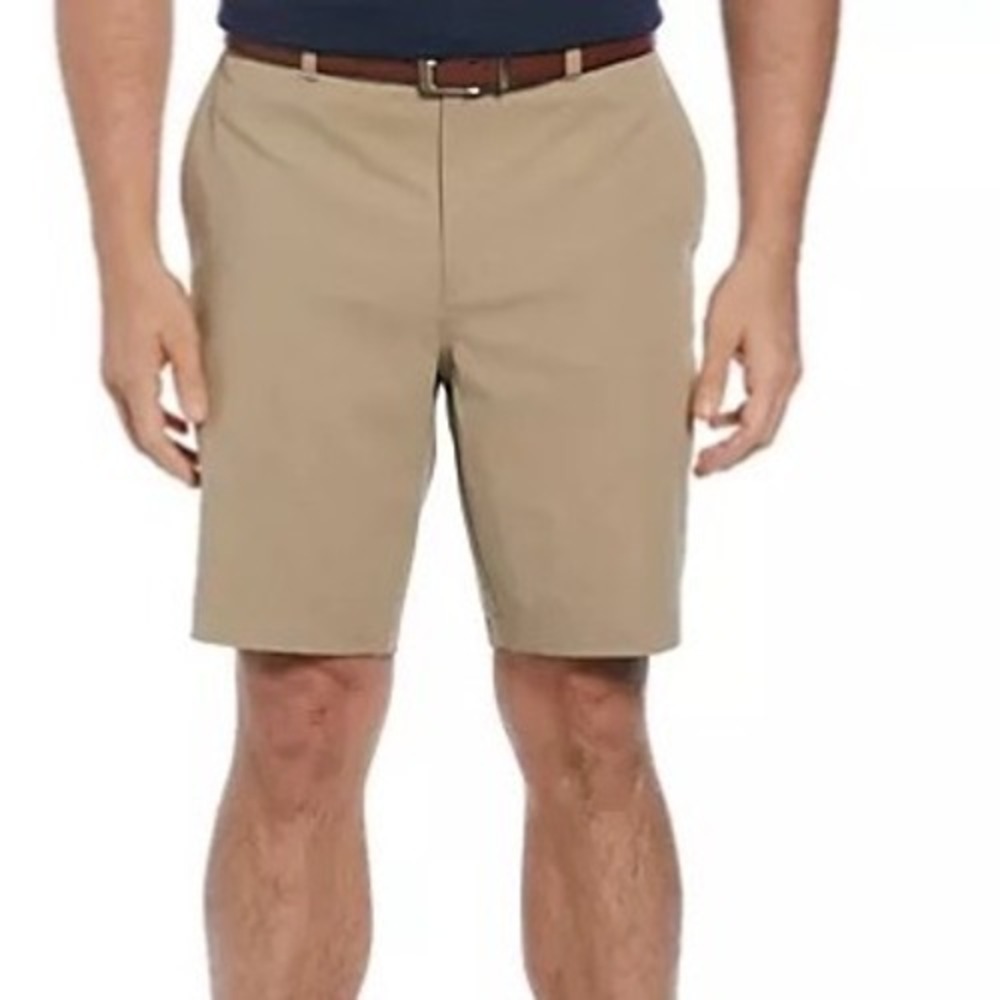 PGA Tour Golf Shorts Men 42 Silver Mink Tan‎ New With Tags